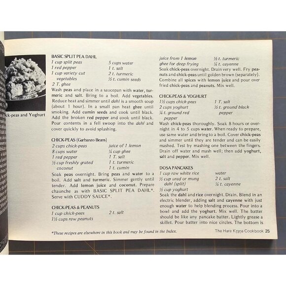 The Hare Krsna (Krishna) Cookbook - Krsna Devi and Sama Devi Dasi 1974 - Picture 7 of 11